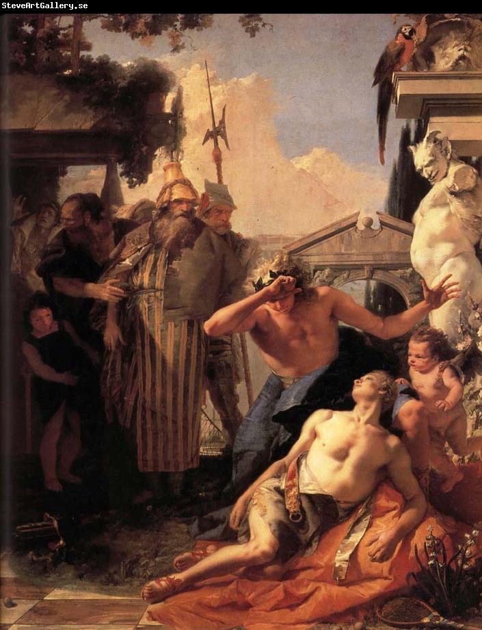 Giambattista Tiepolo The Death of Hyacinthus